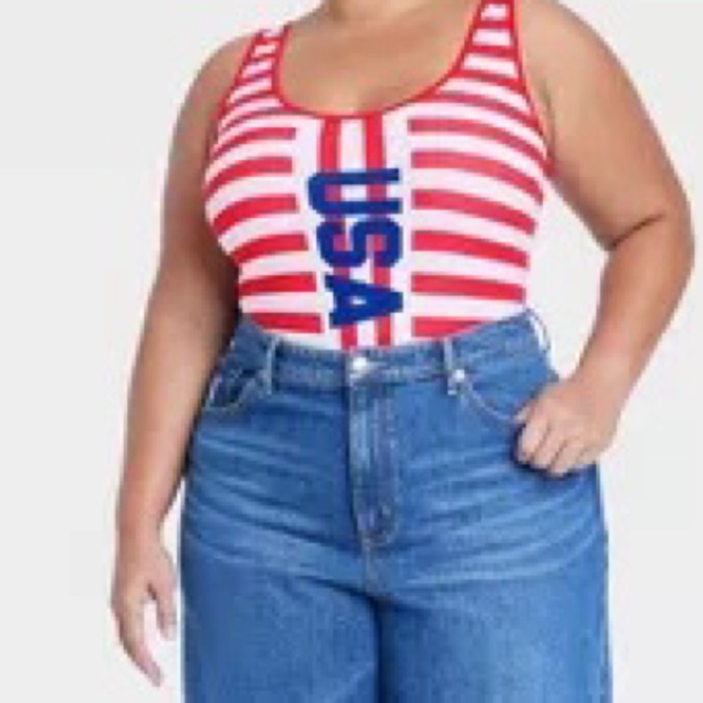 NEW USA Bodysuit - Picture 2 of 2